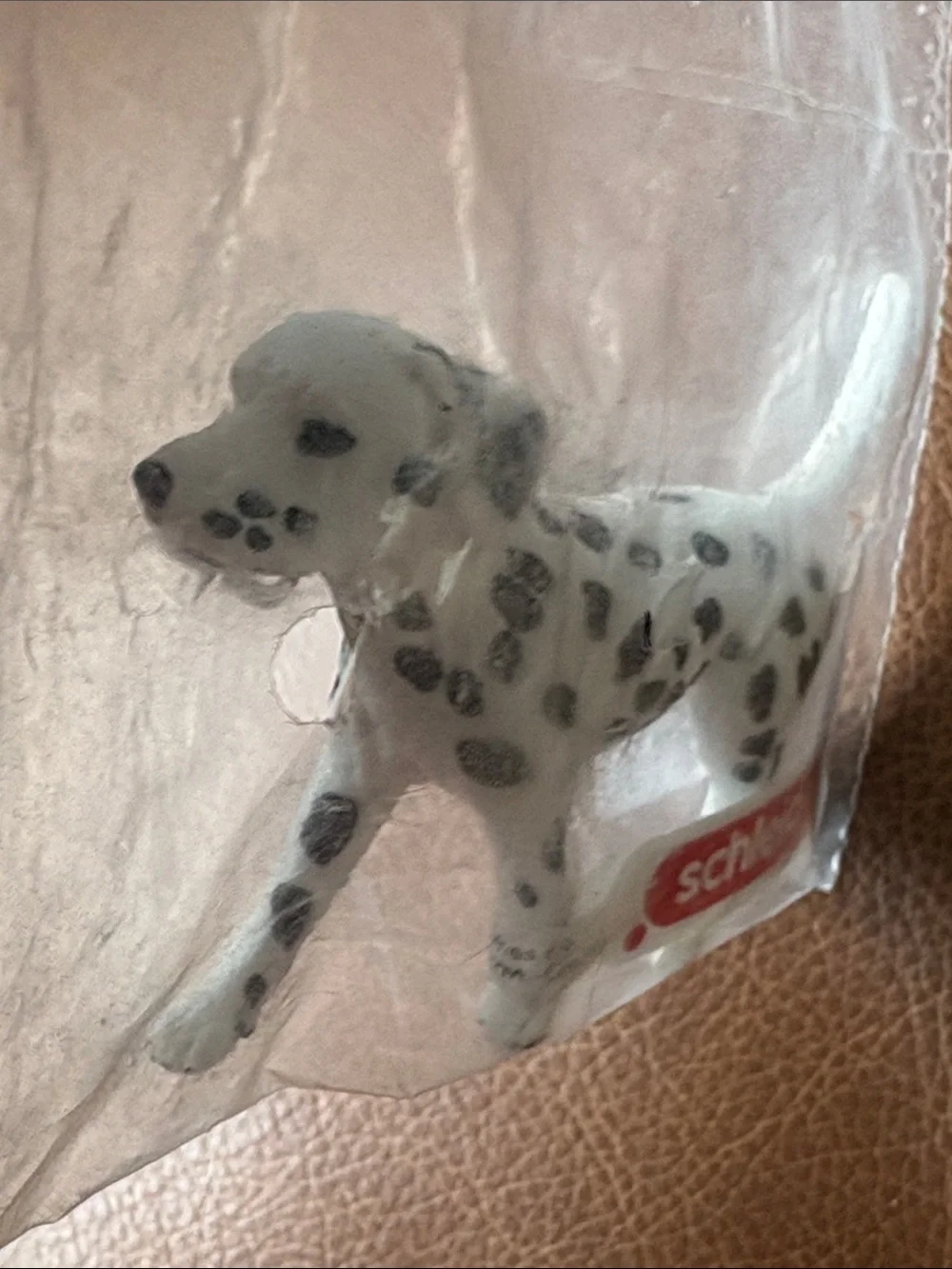 Schleich White & Black Dalmatian Dog Figure - Schleich Brand